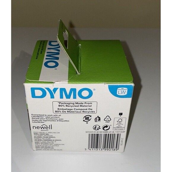 DYMO file folder labels 9/16 in x 3.7/6 In - Picture 2 of 4